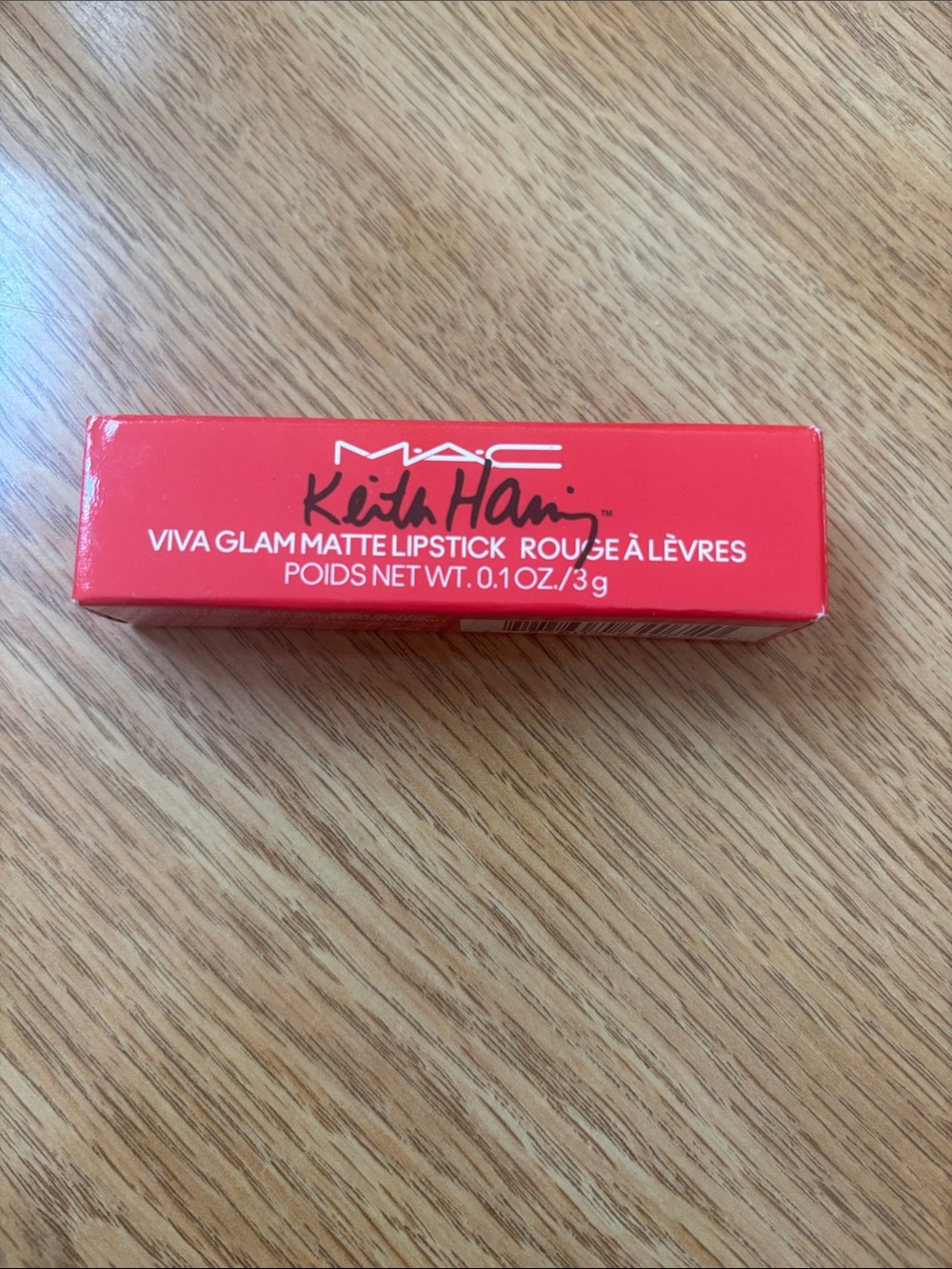 MAC Viva Glam Matte Lipstick - Keith Haring Collection, shade Red Haring